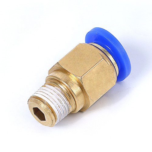 ข้อต่อลมแบบตรง SNS SPC Series [Connector Fitting] 2
